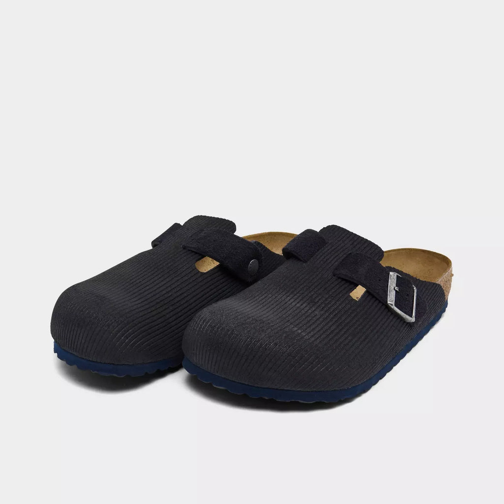 Men's Birkenstock Boston Corduroy Suede Embossed Clogs