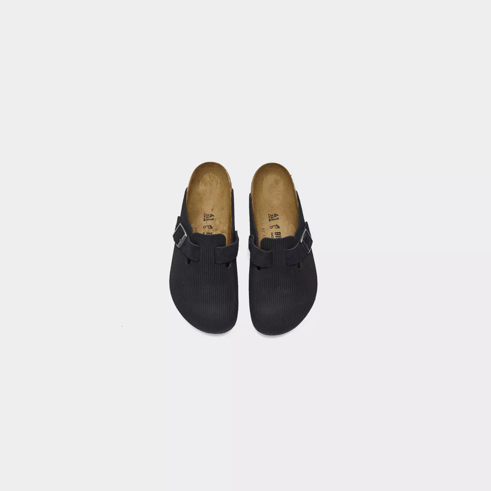 Men's Birkenstock Boston Corduroy Suede Embossed Clogs