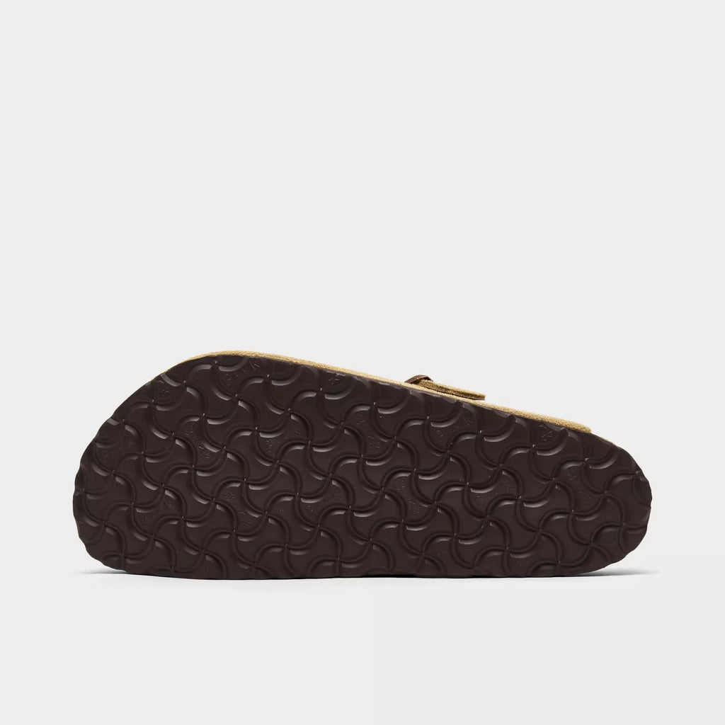 Men's Birkenstock Boston Suede Leather Birko-Flor Clogs