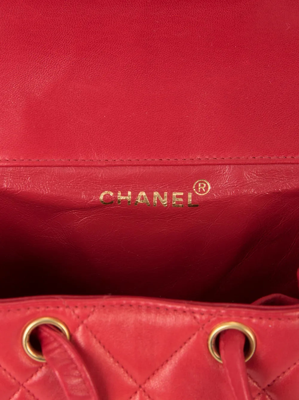 Pre-OwnedCHANEL Pre-Ownedquilted chain backpack