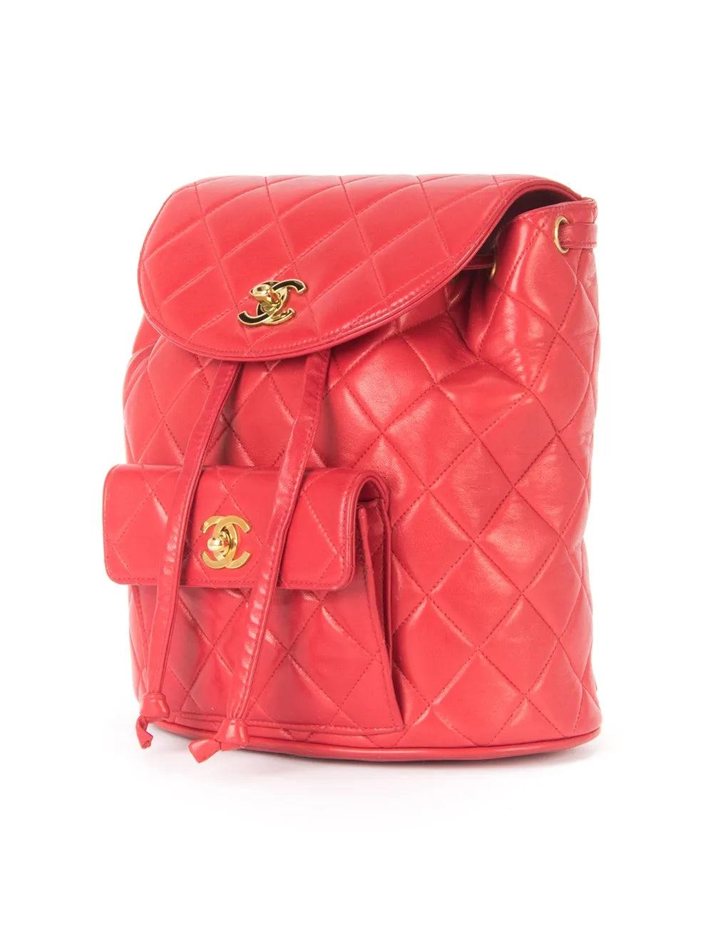 Pre-OwnedCHANEL Pre-Ownedquilted chain backpack