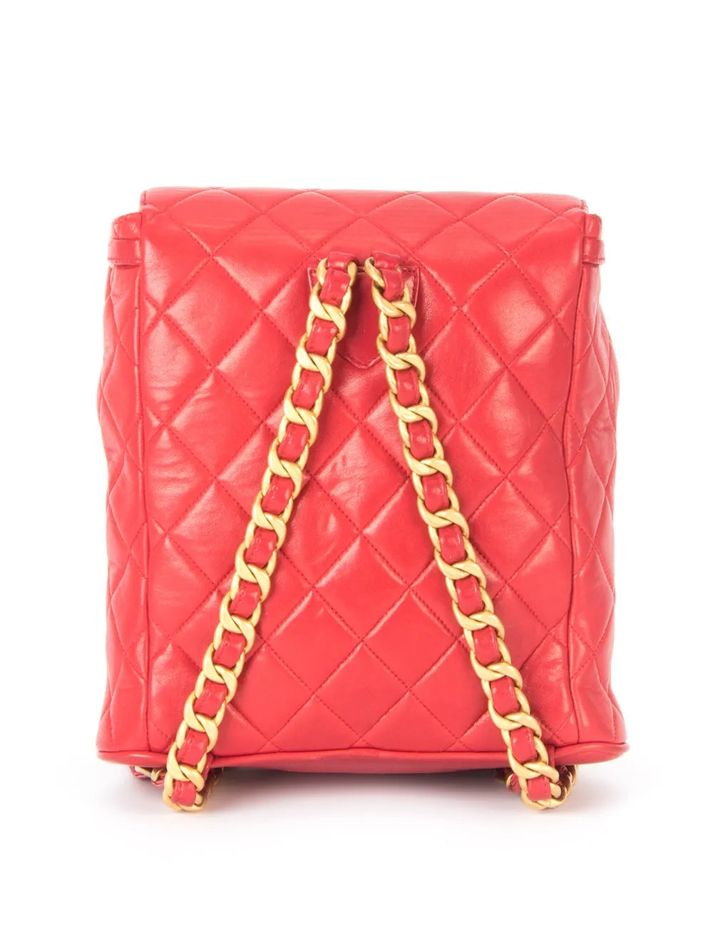 Pre-OwnedCHANEL Pre-Ownedquilted chain backpack