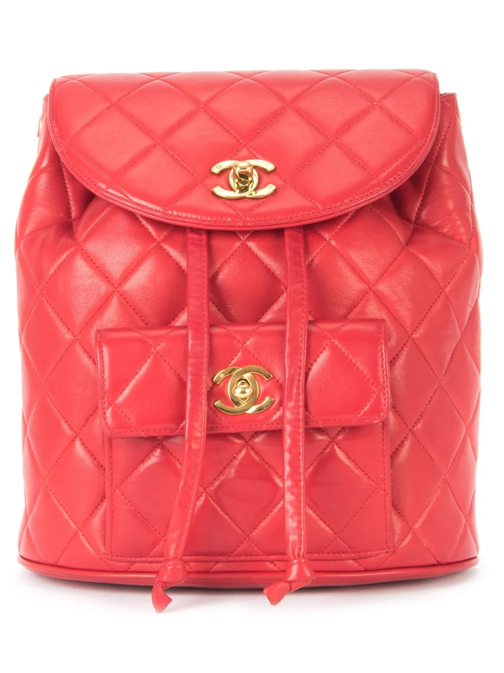 Pre-OwnedCHANEL Pre-Ownedquilted chain backpack