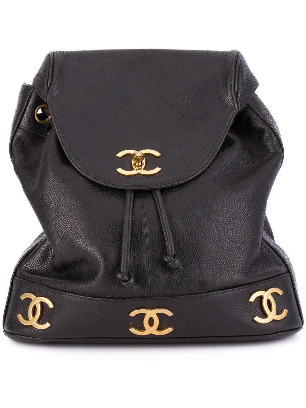 Pre-OwnedCHANEL Pre-Ownedlogo plaque classic backpack