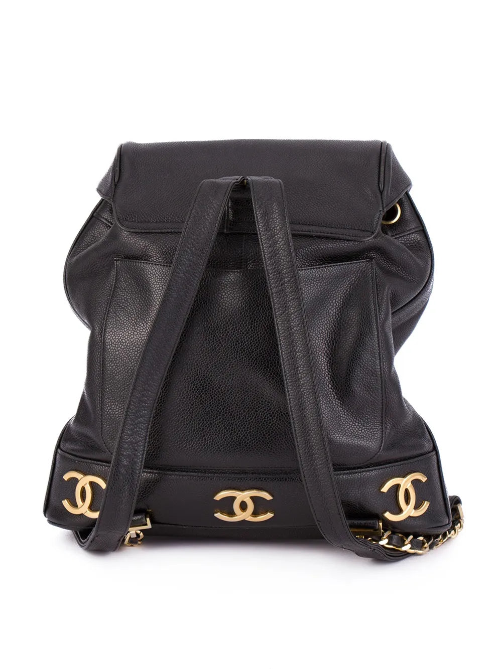 Pre-OwnedCHANEL Pre-Ownedlogo plaque classic backpack