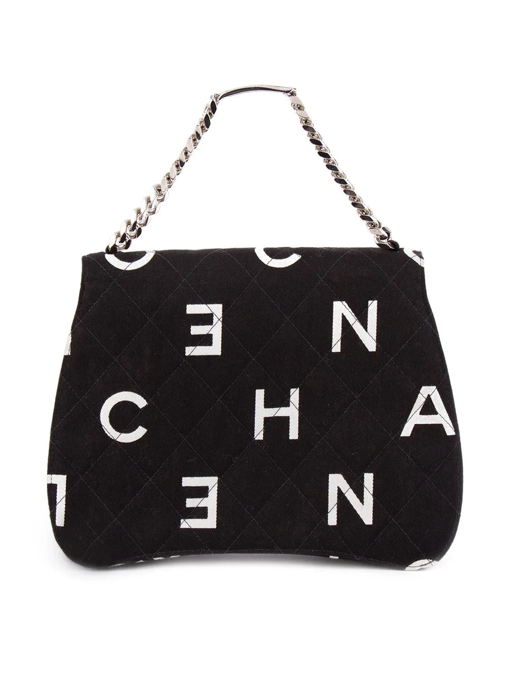 Pre-OwnedCHANEL Pre-Ownedlogo print quilted tote