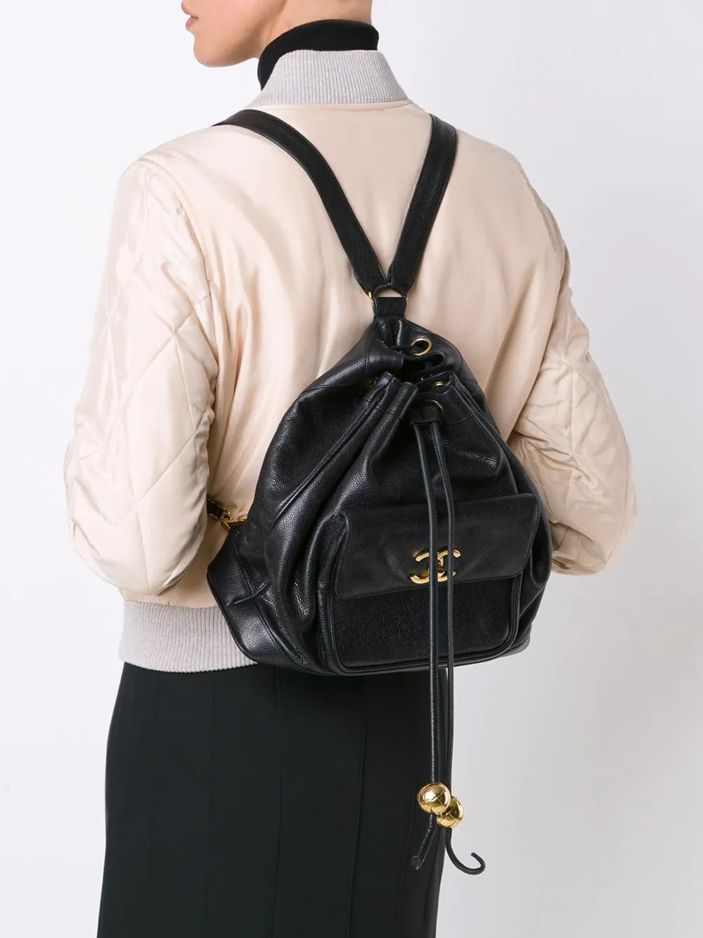 Pre-OwnedCHANEL Pre-Owneddrawstring backpack