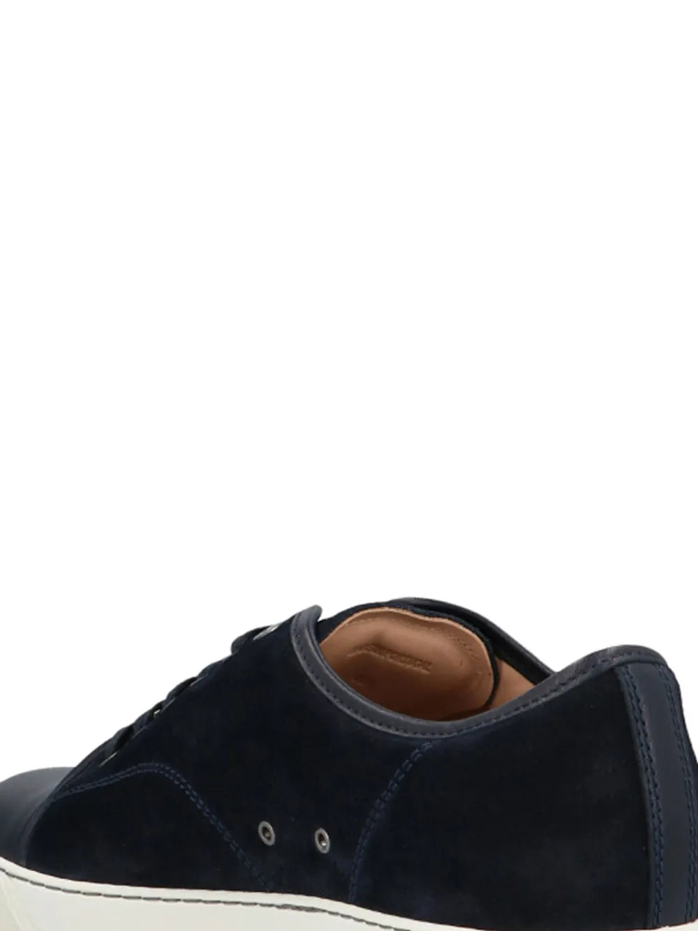 Lanvin Suede Lace-Up Sneakers