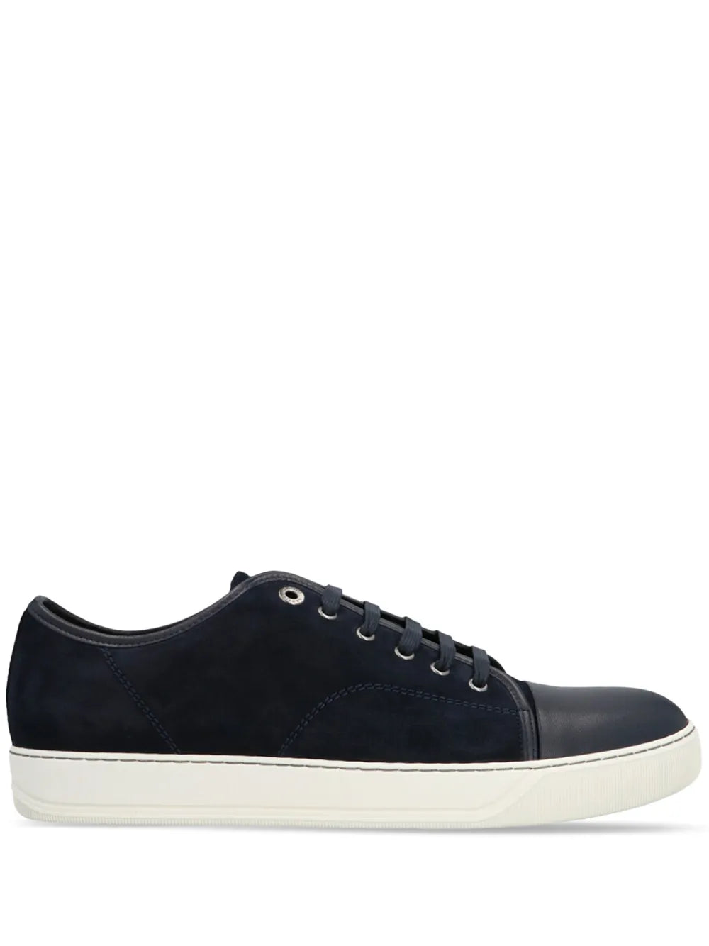 Lanvin Suede Lace-Up Sneakers