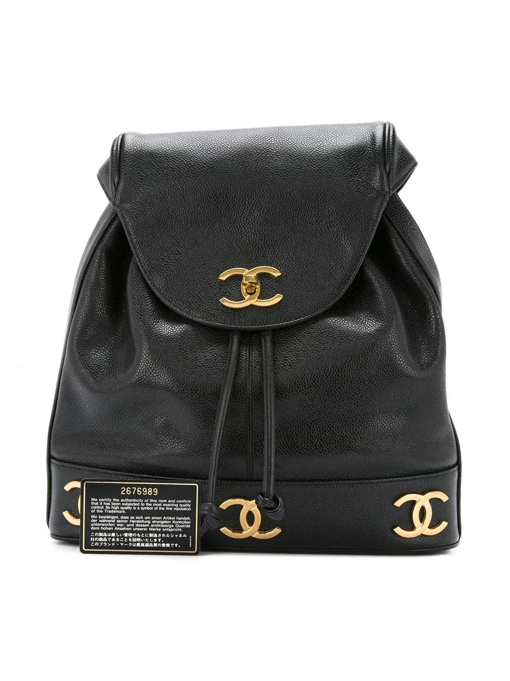 Pre-OwnedCHANEL Pre-OwnedCC chain backpack