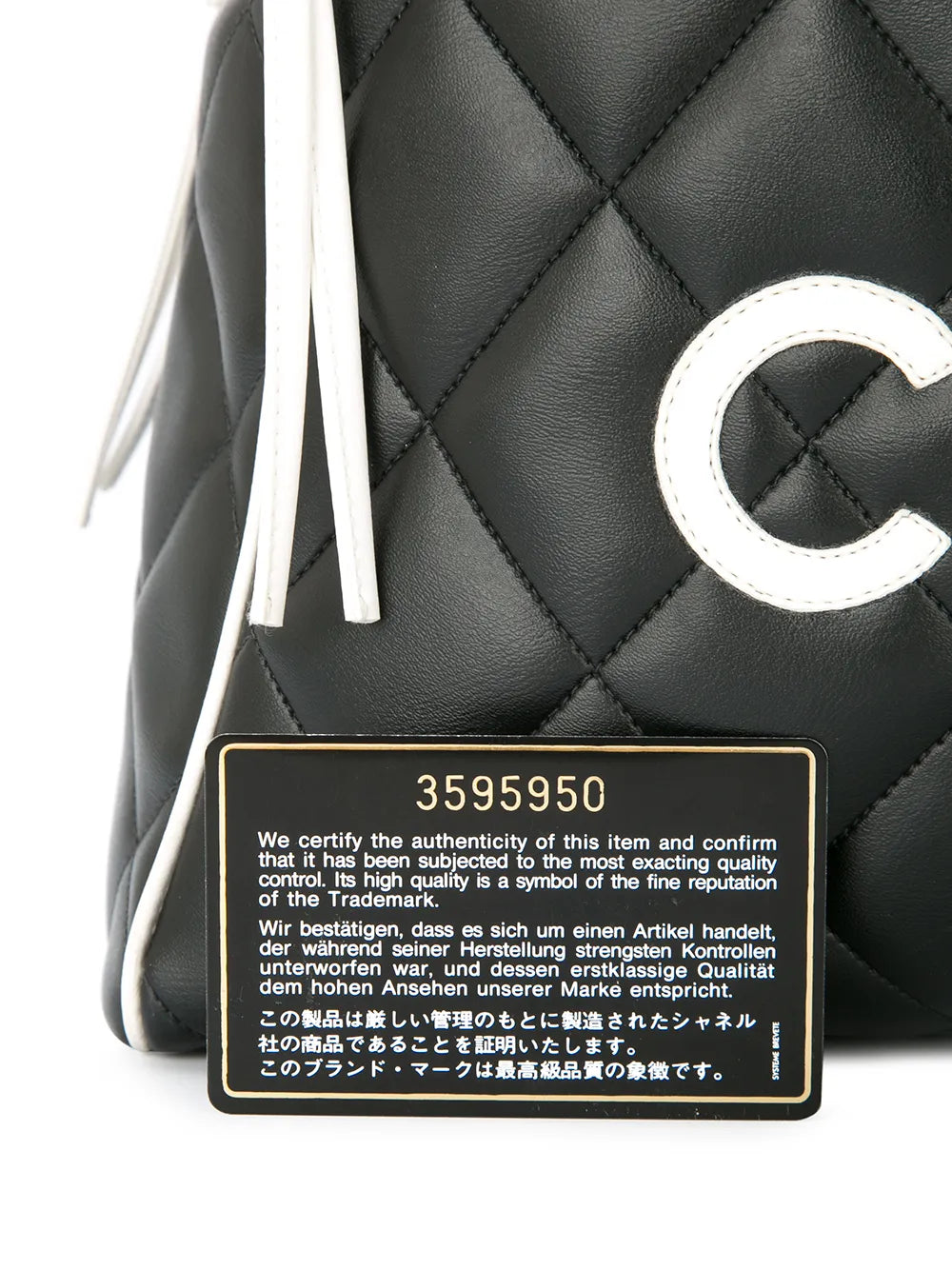 Pre-OwnedCHANEL Pre-OwnedCC logos Boston hand bag