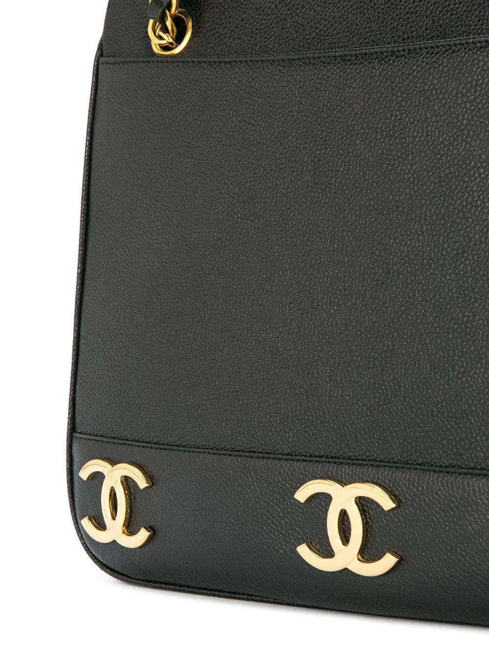 Pre-OwnedCHANEL Pre-Owned1994-1996 interlocking CCs shoulder bag