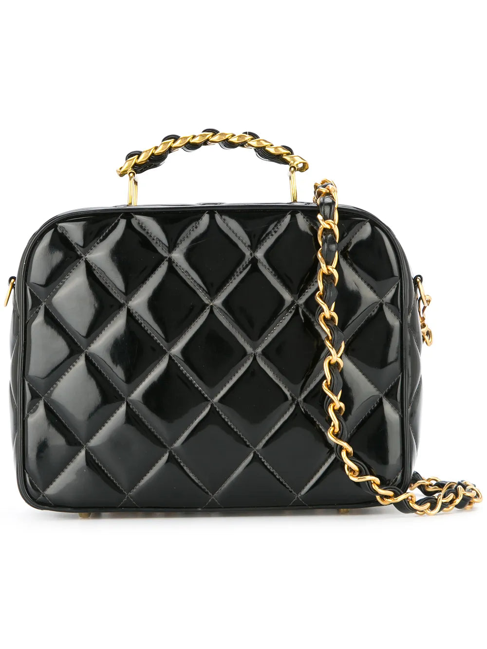Pre-OwnedCHANEL Pre-Owned1994-1996 quilted boxy 2way bag