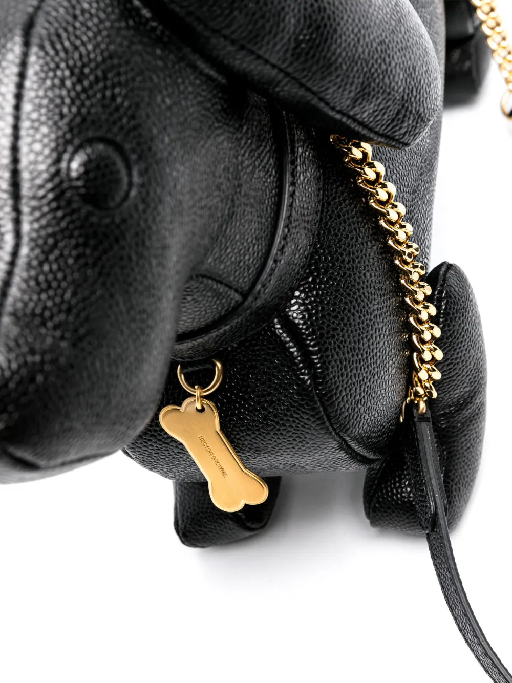 Thom BrowneHector leather shoulder bag