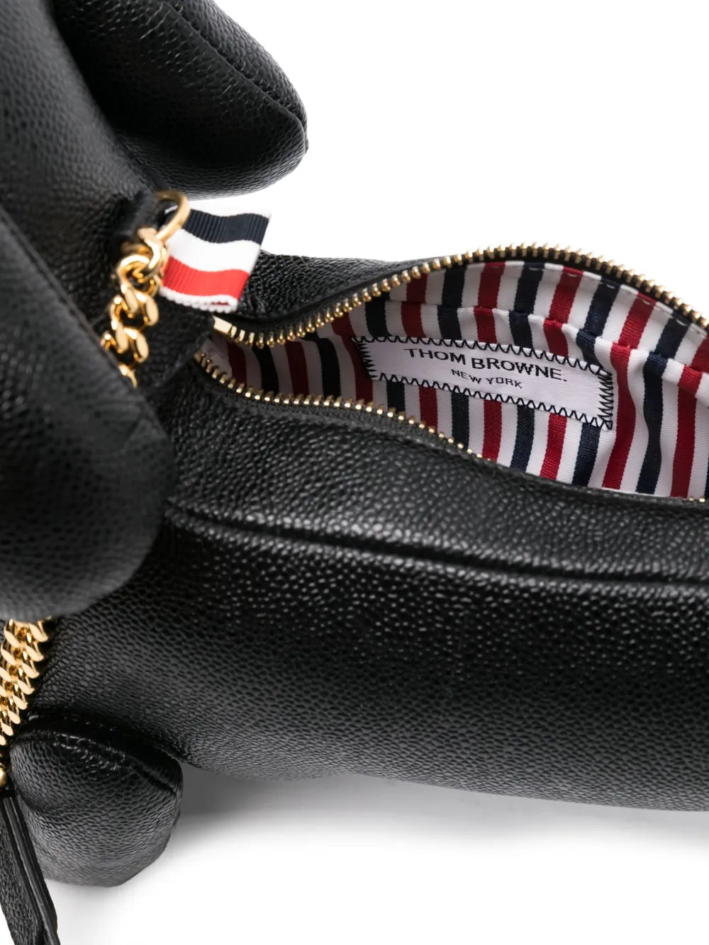 Thom BrowneHector leather shoulder bag