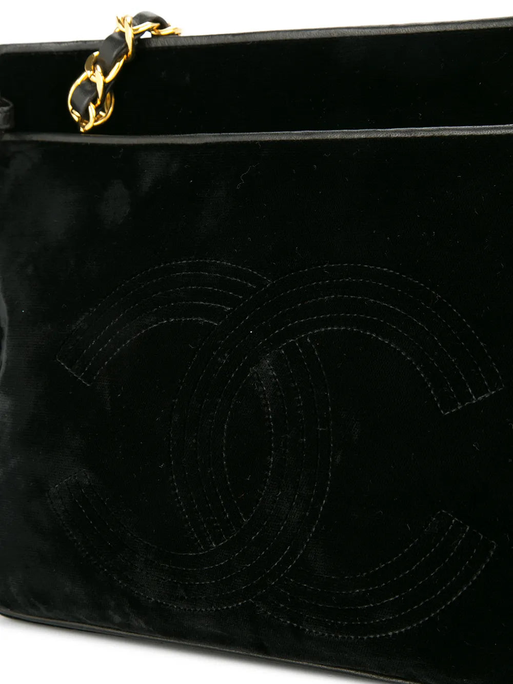 Pre-OwnedCHANEL Pre-Owned1992 CC logo shoulder bag