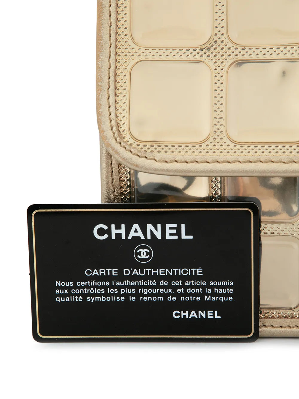 Pre-OwnedCHANEL Pre-Owned2006-2008 Ice Cube CC logo chain shoulder bag