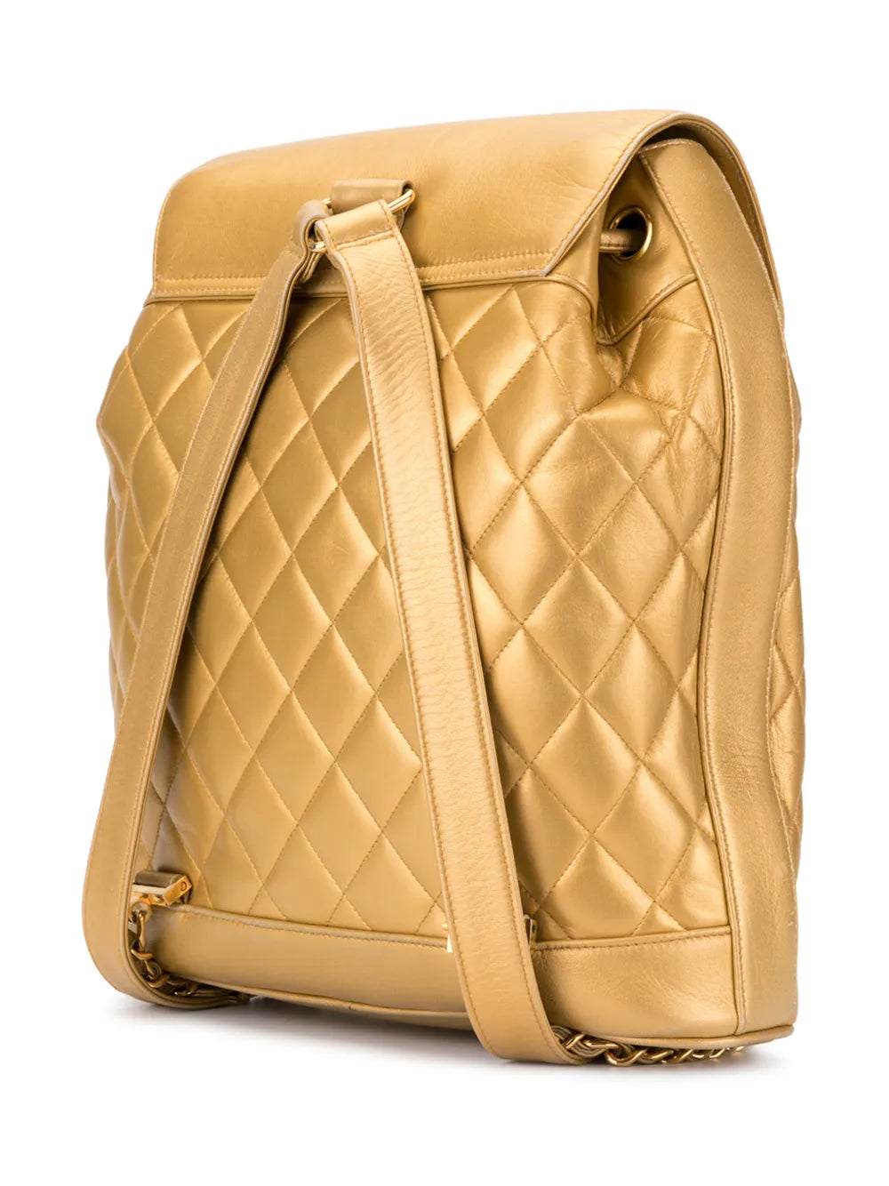 Pre-OwnedCHANEL Pre-Ownedcircle turn-lock backpack