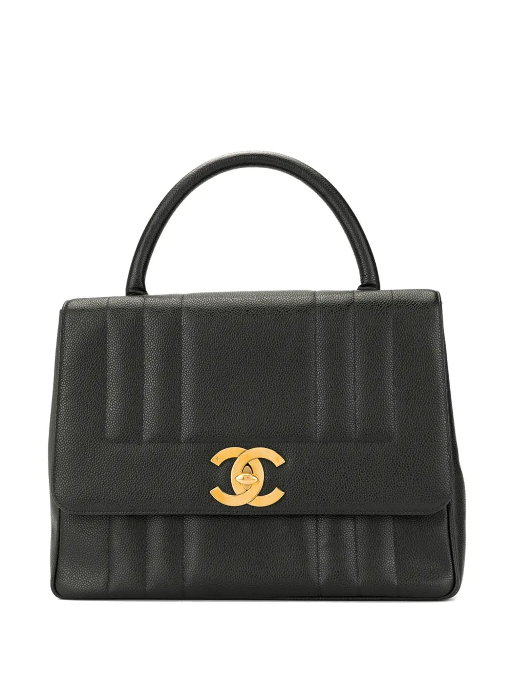 Pre-OwnedCHANEL Pre-Ownedcaviar skin Mademoiselle stitch handbag