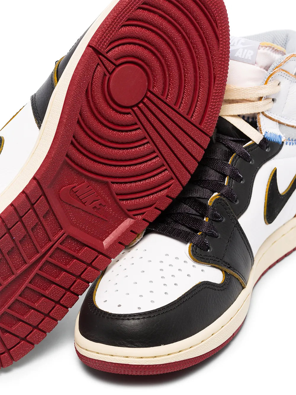 Jordan X Union Air Jordan 1 Retro High Og Nrg Black Toe Sneakers