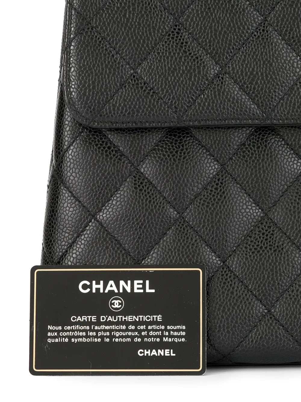 Pre-OwnedCHANEL Pre-Owned2002 diamond quilted tote