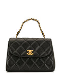 Pre-OwnedCHANEL Pre-Owneddiamond quilted trapeze tote