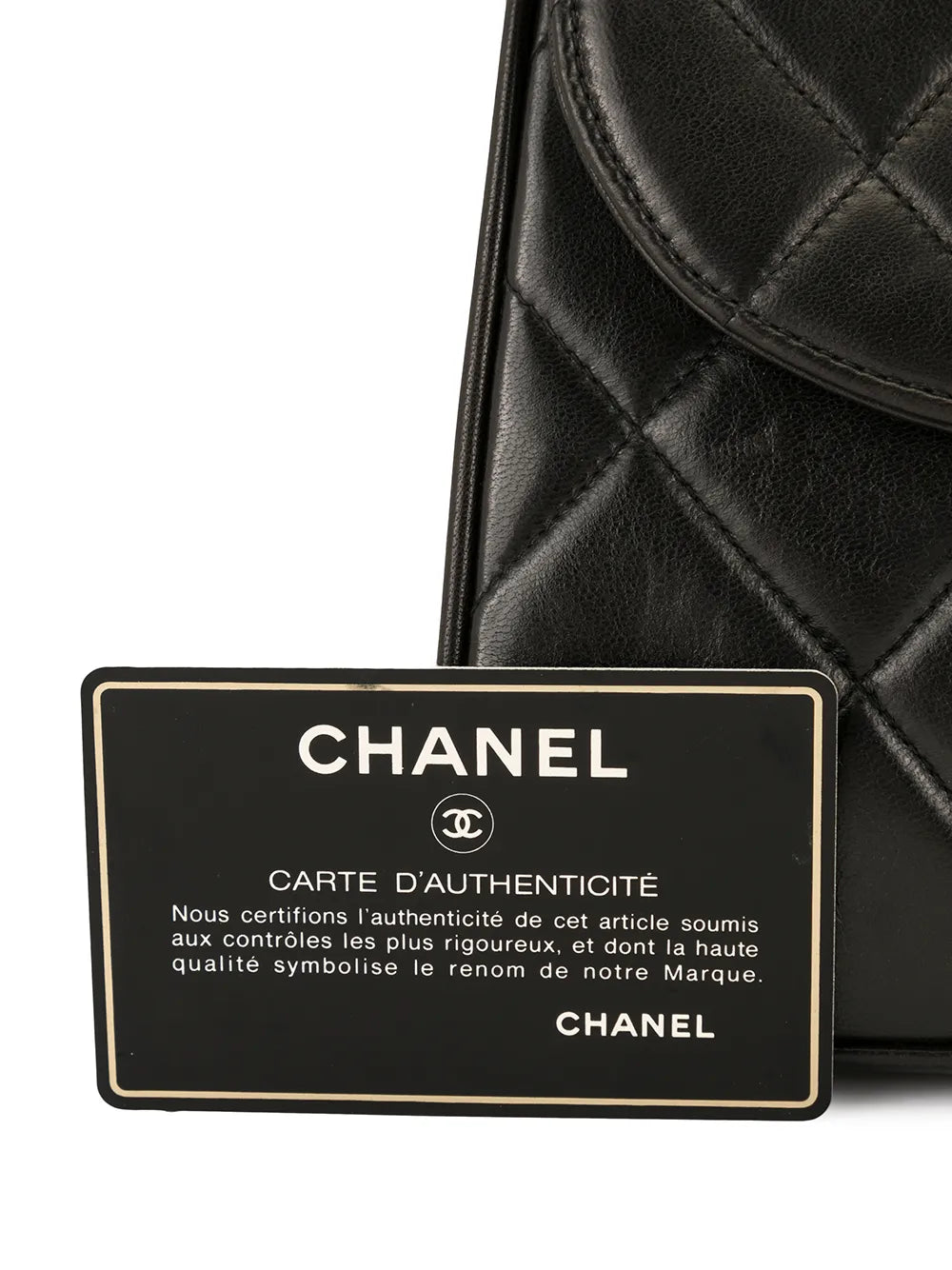 Pre-OwnedCHANEL Pre-Owneddiamond quilted trapeze tote