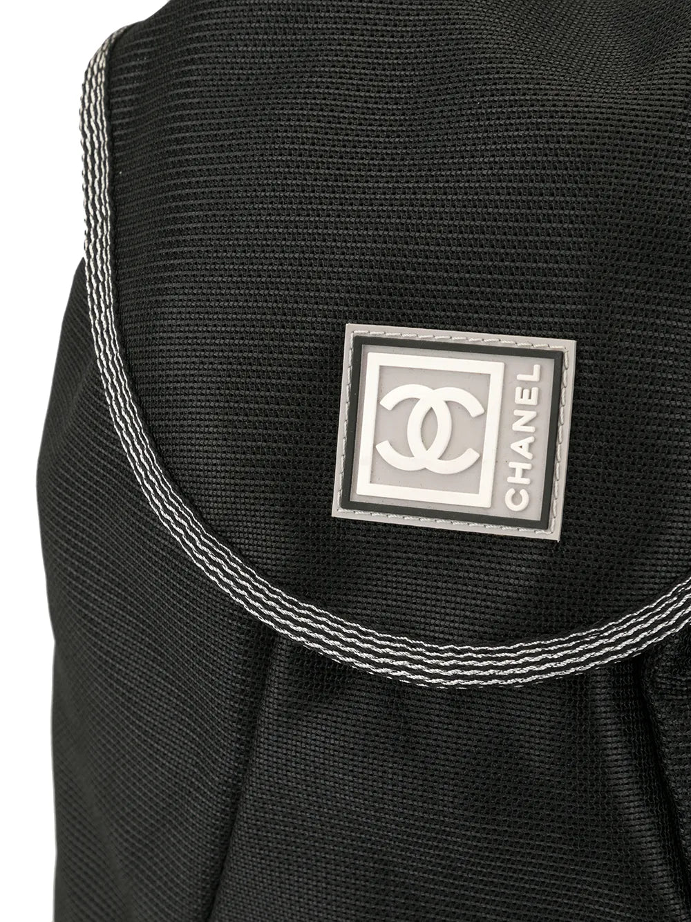 Pre-OwnedCHANEL Pre-OwnedSports Line logo printed backpack