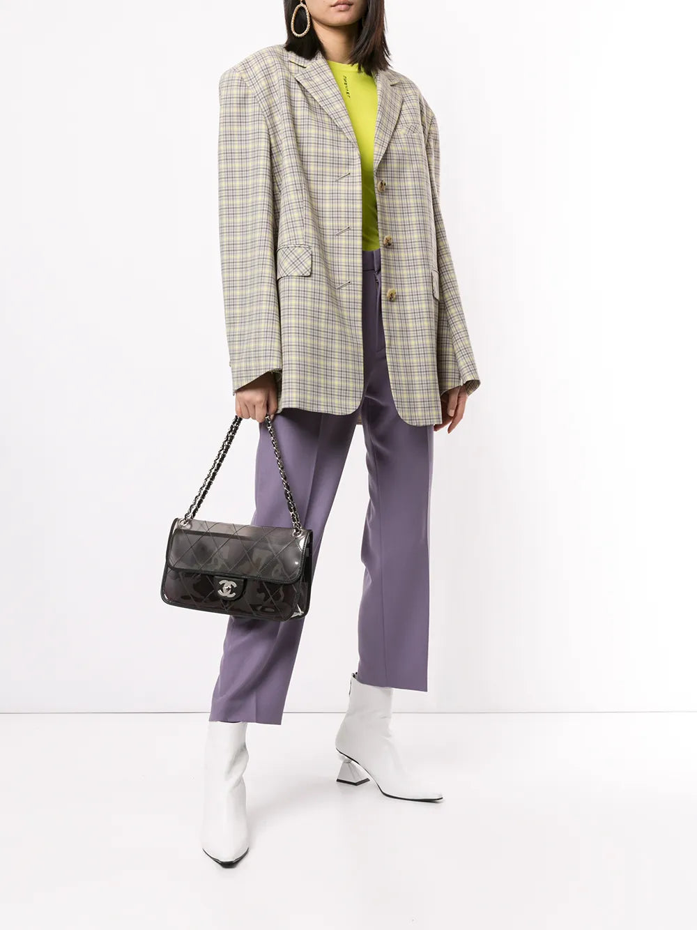Pre-OwnedCHANEL Pre-OwnedDouble chain shoulder bag