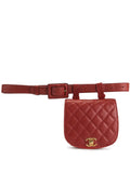 Pre-OwnedCHANEL Pre-Owned1990s CC diamond-quilted belt bag