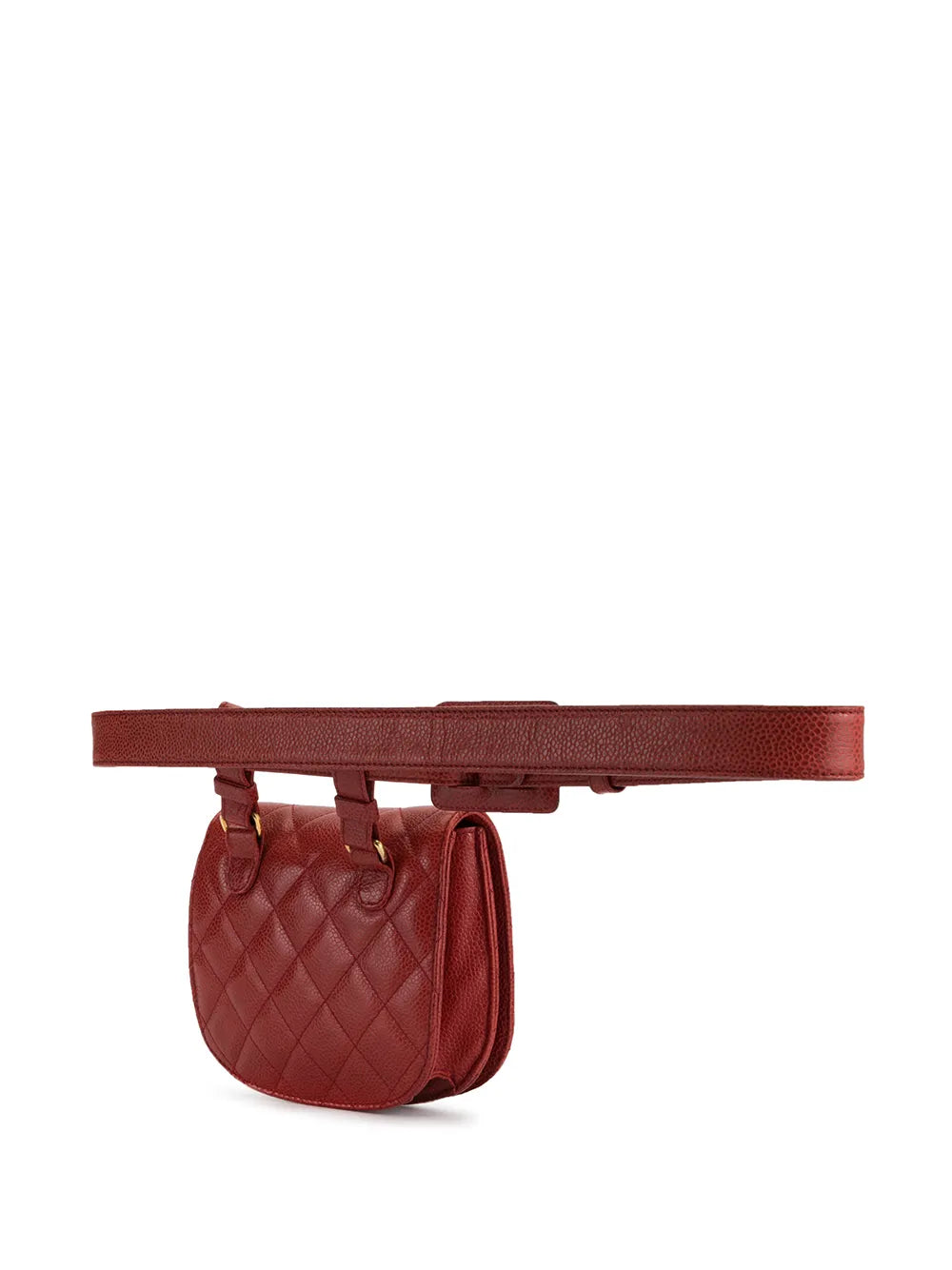 Pre-OwnedCHANEL Pre-Owned1990s CC diamond-quilted belt bag
