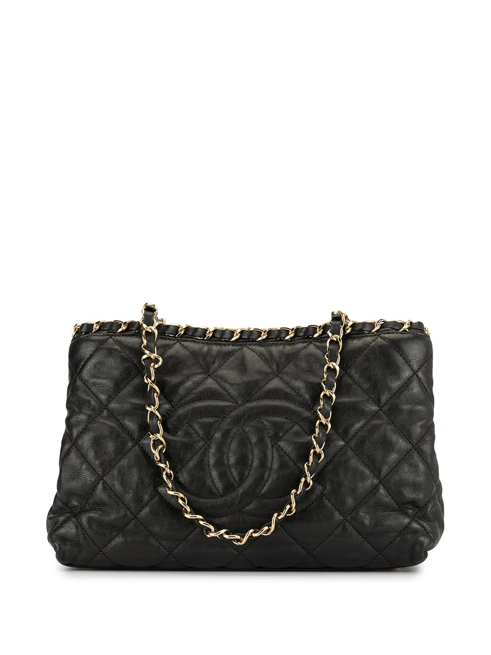 Pre-OwnedCHANEL Pre-Ownedsmall quilted chain shoulder bag