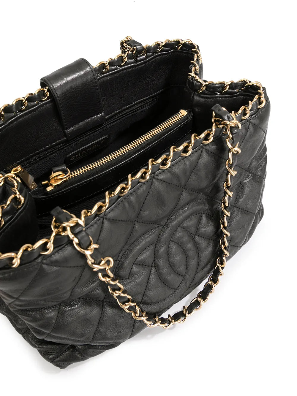Pre-OwnedCHANEL Pre-Ownedsmall quilted chain shoulder bag