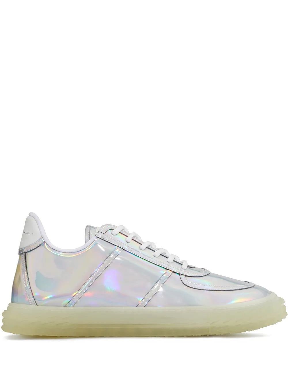 Giuseppe Zanotti Low Top Holographic-Effect Sneakers