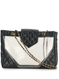 Pre-OwnedCHANEL Pre-Owned1990 clear flap shoulder bag