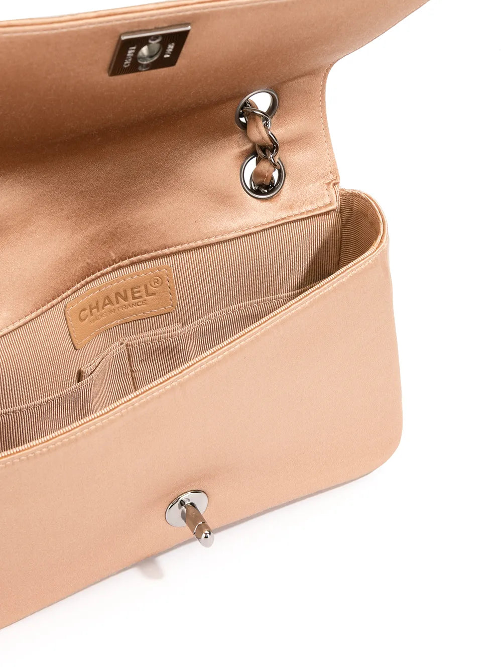 Pre-OwnedCHANEL Pre-Ownedrhinestone chain shoulder bag