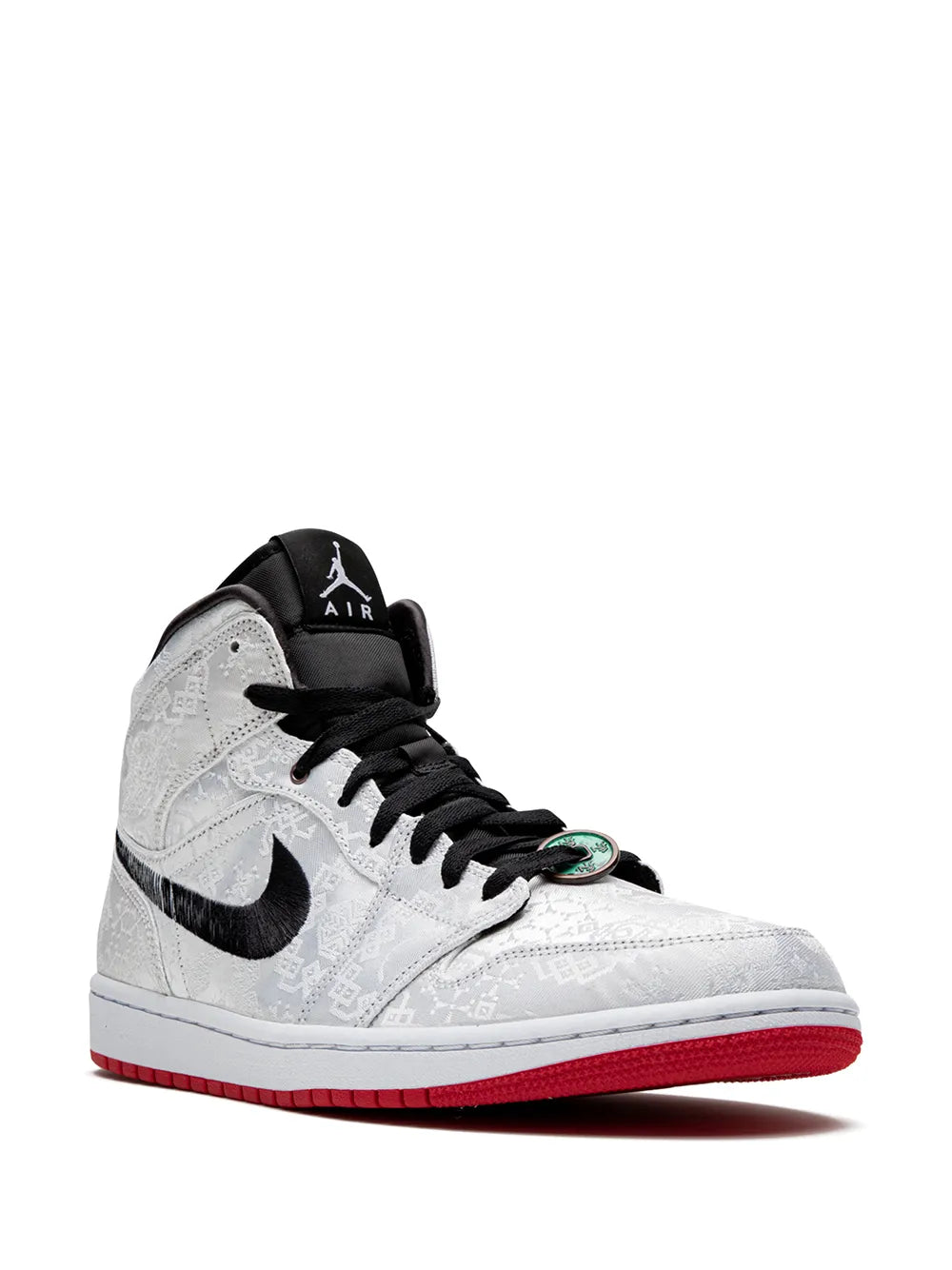 Jordan X Edison Chen Air Jordan 1 Mid Fearless - Clot Silk Sneakers