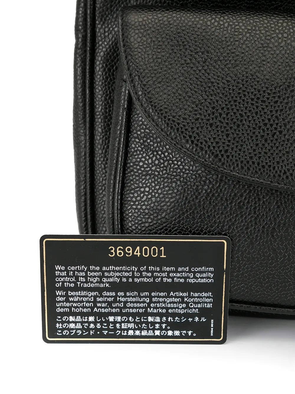 Pre-OwnedCHANEL Pre-Owned1995 CC flap backpack
