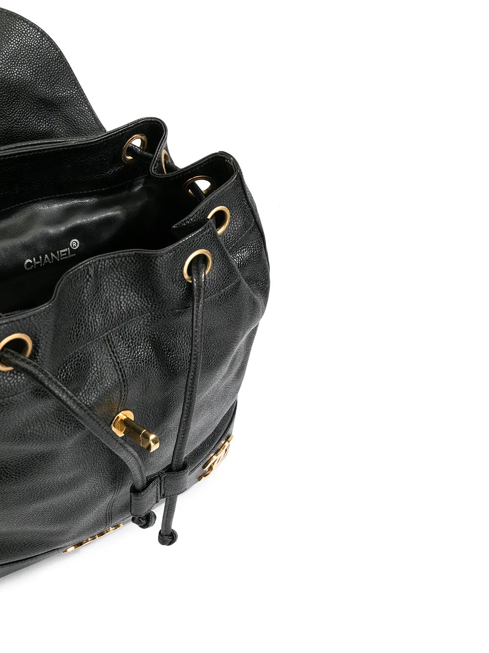 Pre-OwnedCHANEL Pre-Owned1992 triple cc logo backpack