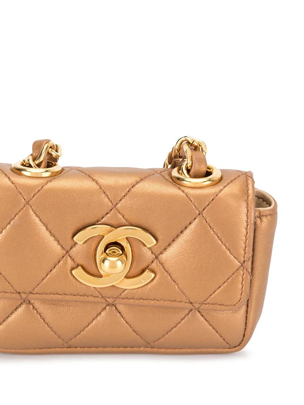 Pre-OwnedCHANEL Pre-Owned1992 mini diamond quilted tote