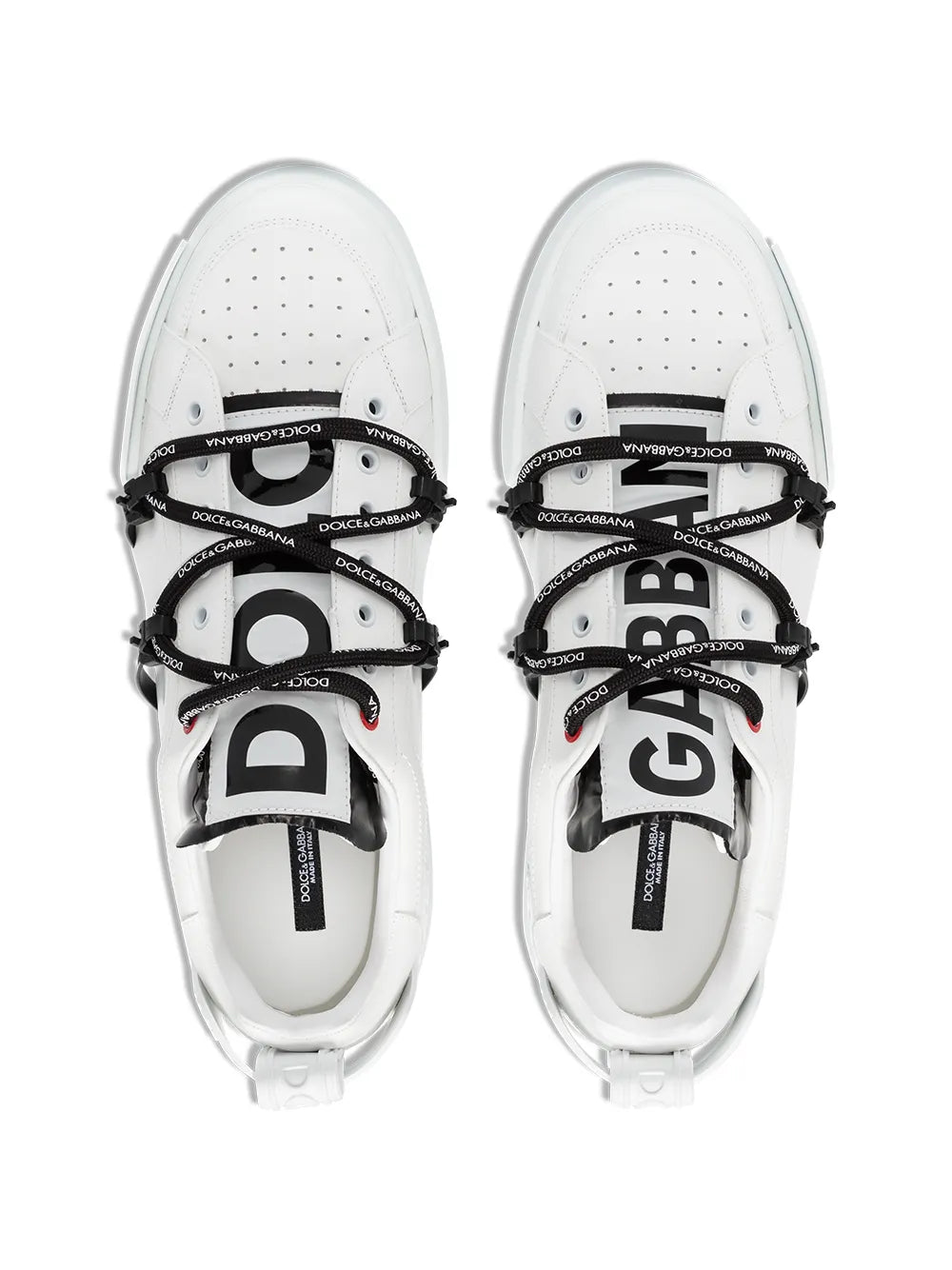 Dolce & Gabbana Portofino Leather Sneakers