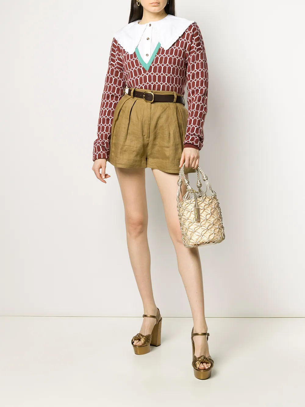 Miu Miuwoven bucket bag