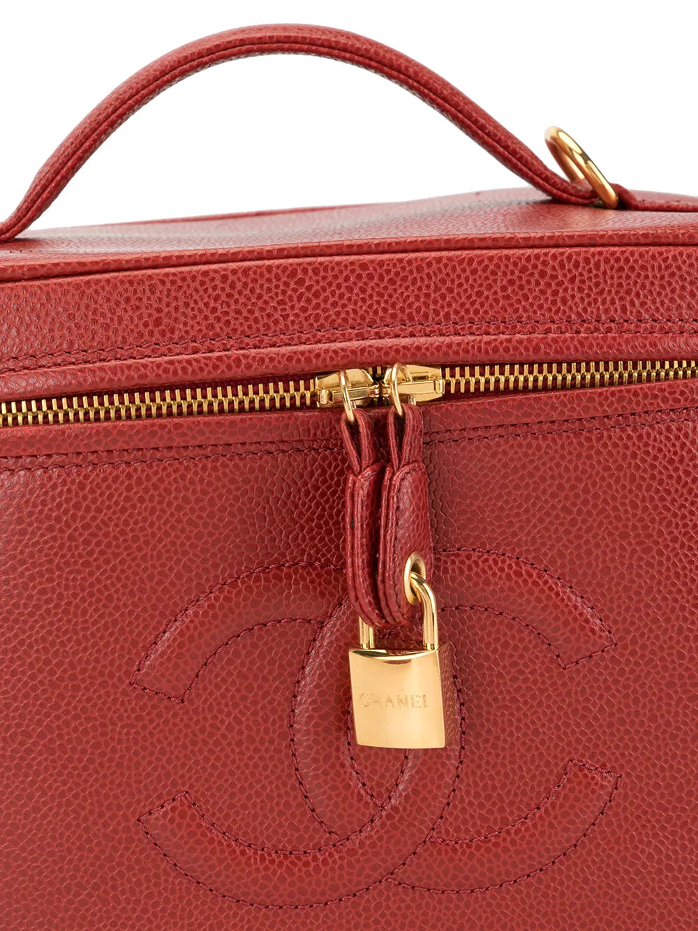 Pre-OwnedCHANEL Pre-Owned1998 CC vanity case