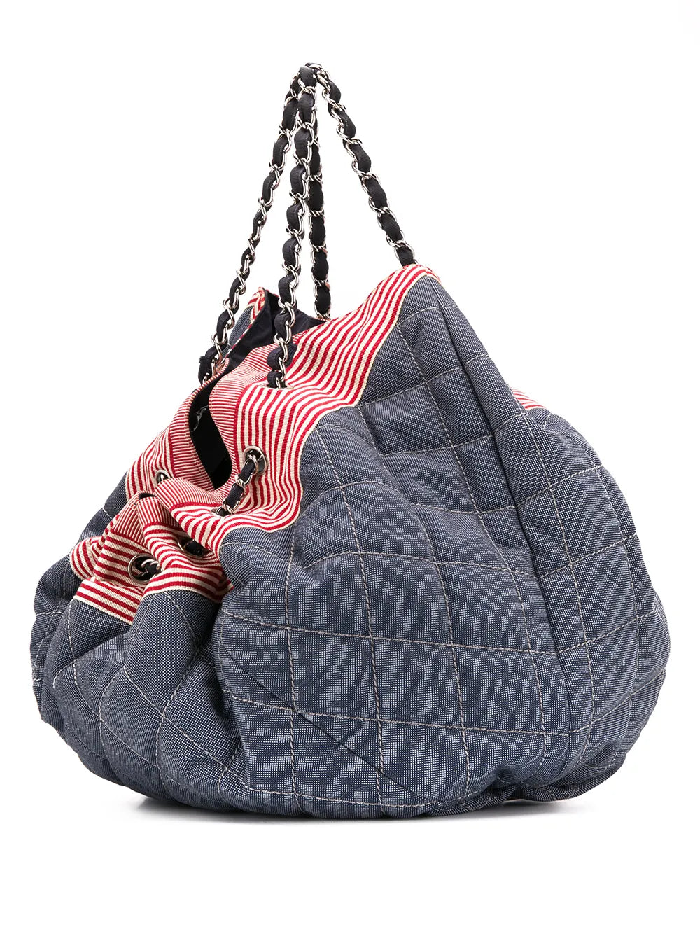 Pre-OwnedCHANEL Pre-Owned2008-2009 CC diamond-quilted tote bag