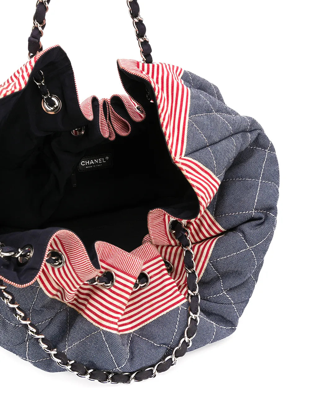 Pre-OwnedCHANEL Pre-Owned2008-2009 CC diamond-quilted tote bag