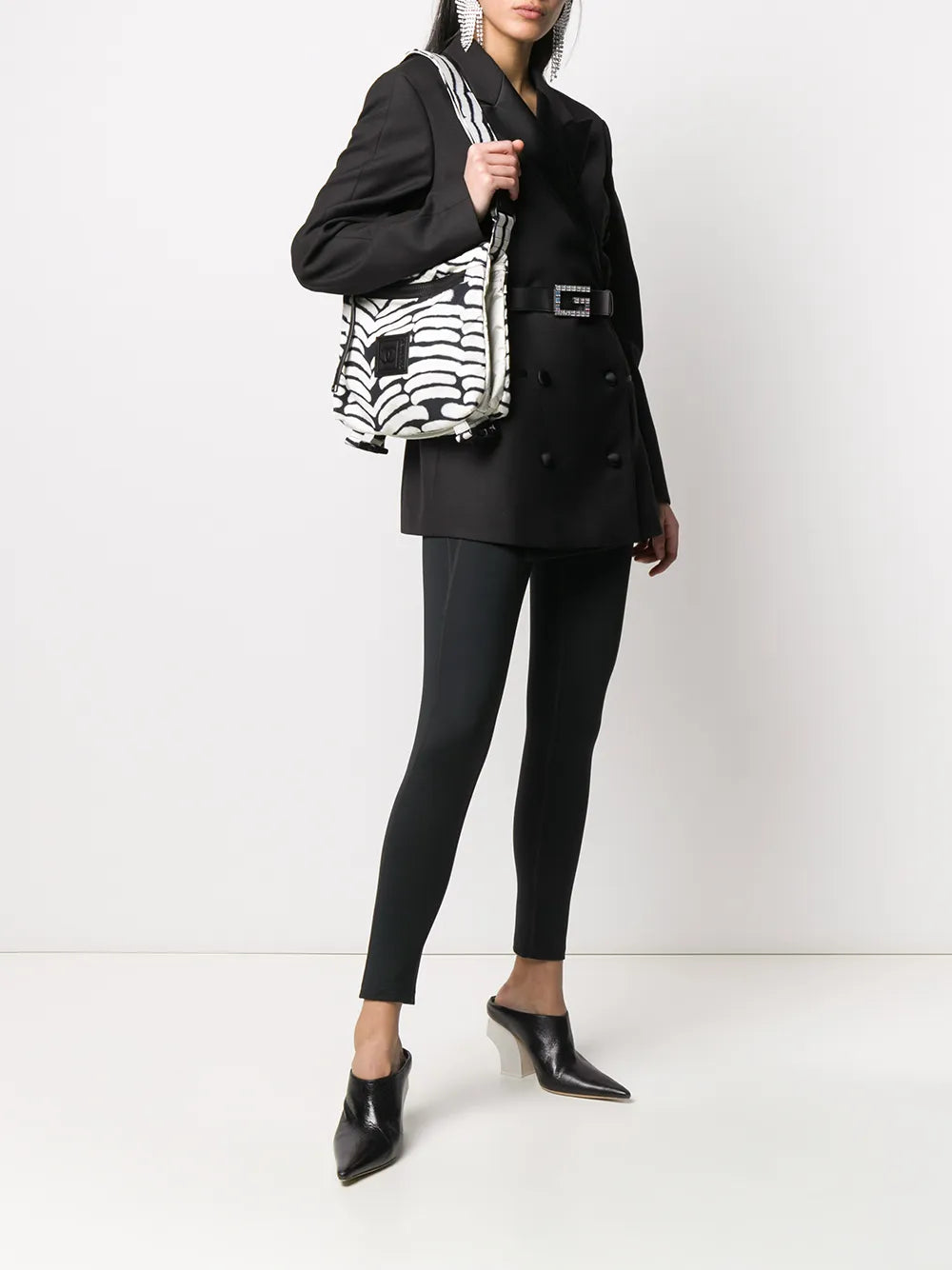 Pre-OwnedCHANEL Pre-OwnedSports Line abstract print shoulder bag