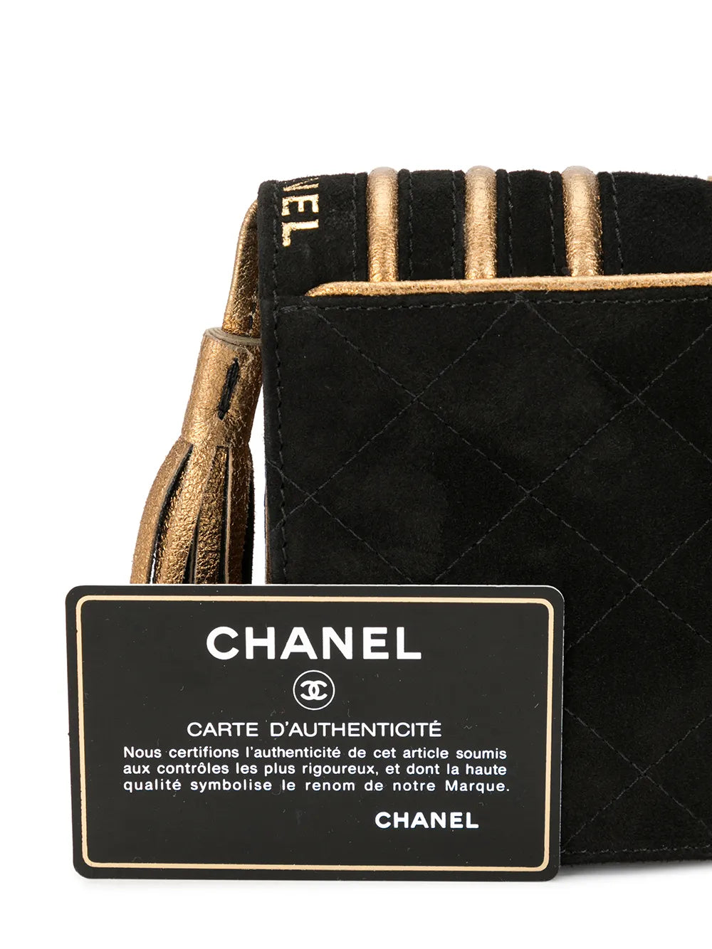 Pre-OwnedCHANEL Pre-Owned2005 book motif clutch
