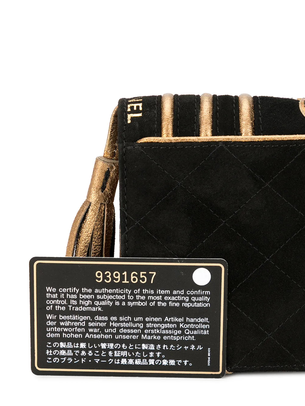 Pre-OwnedCHANEL Pre-Owned2005 book motif clutch