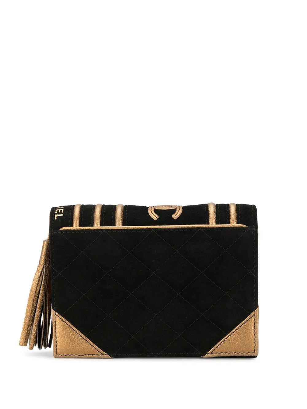 Pre-OwnedCHANEL Pre-Owned2005 book motif clutch