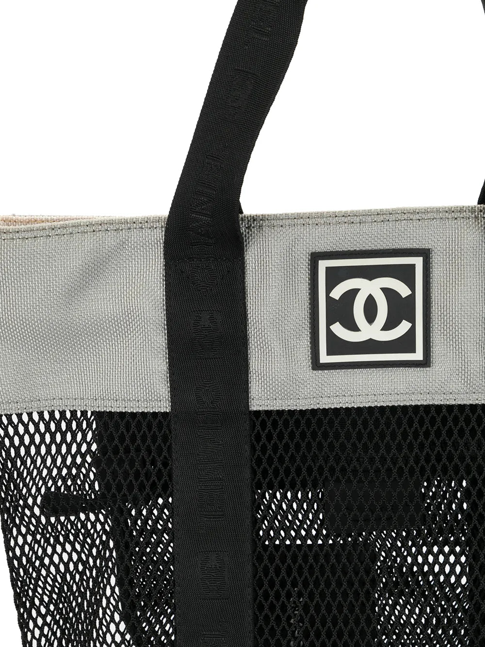 Pre-OwnedCHANEL Pre-Owned2003 Sport Line tote bag